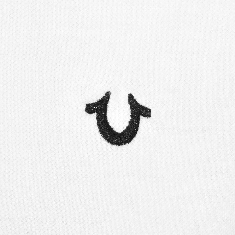 Alternative Image for ProductTrue Religion Logo Polo T Shirt White3